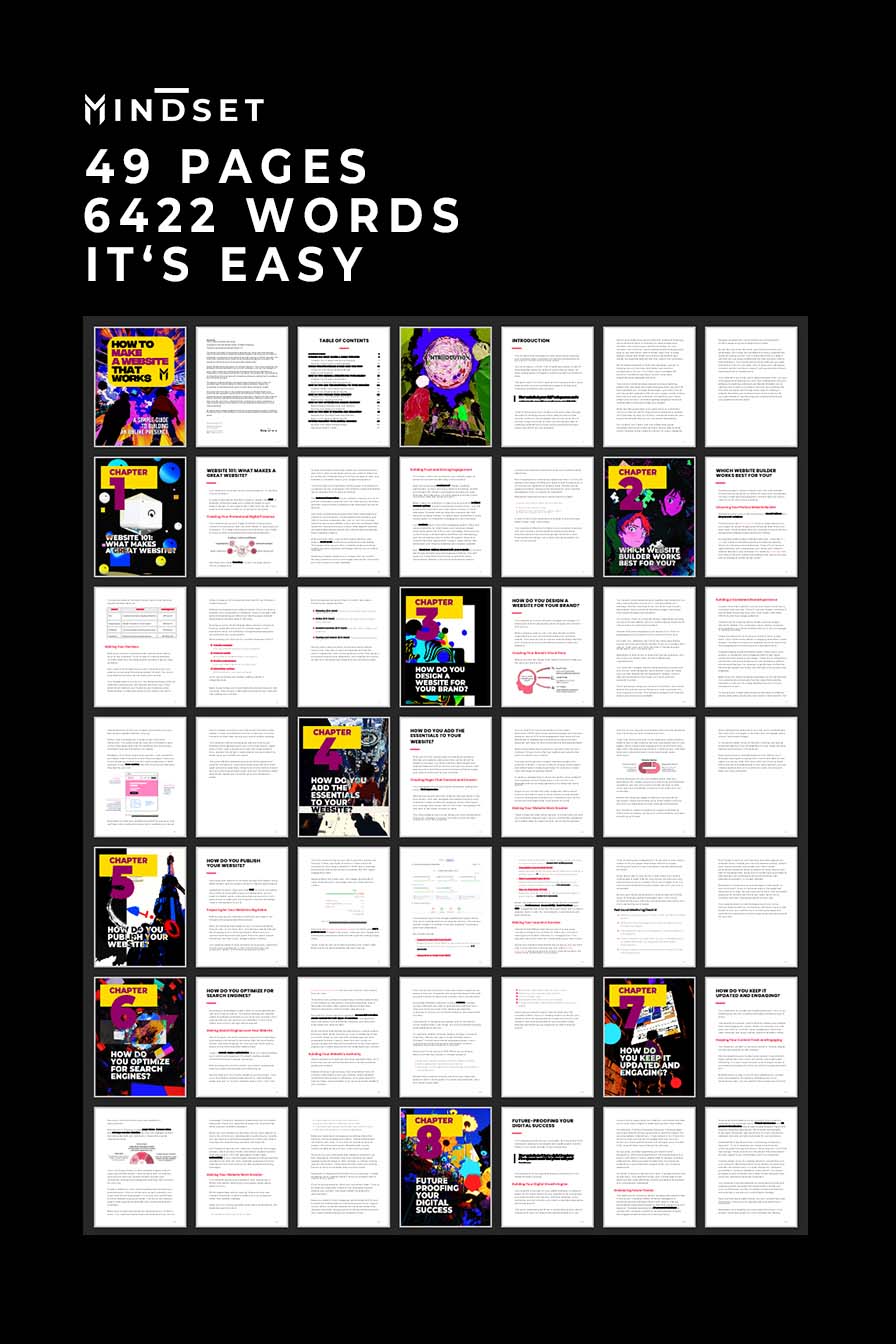 HOW TO MAKE A WEBSITE THAT WORKS