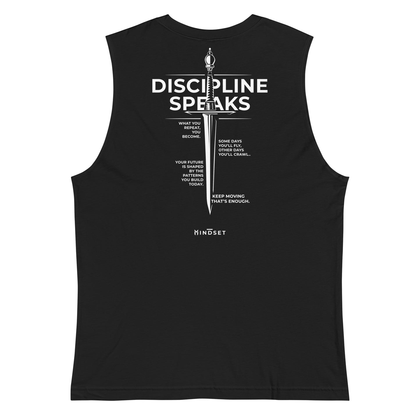 MUSCLE SHIRT | DISCIPLINE SPEAKS