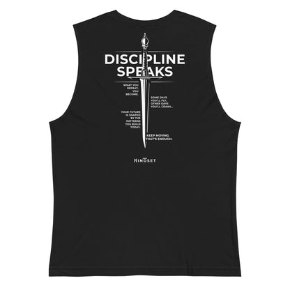 MUSCLE SHIRT | DISCIPLINE SPEAKS