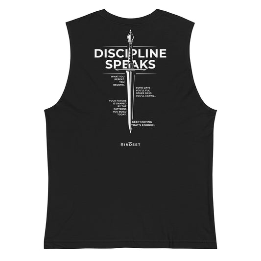 MUSCLE SHIRT | DISCIPLINE SPEAKS